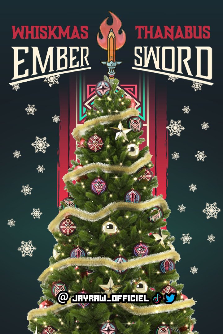 jayraw_off's tweet photo. 🎄I don't have a Christmas tree but took a few hours to make this creation and wish you a happy #ThanabusWhiskmas to the whole @PlayEmberSword team!
Have a good end of the year party, I can't wait to play #embersword🎄 https://t.co/lNkGa3AhSy