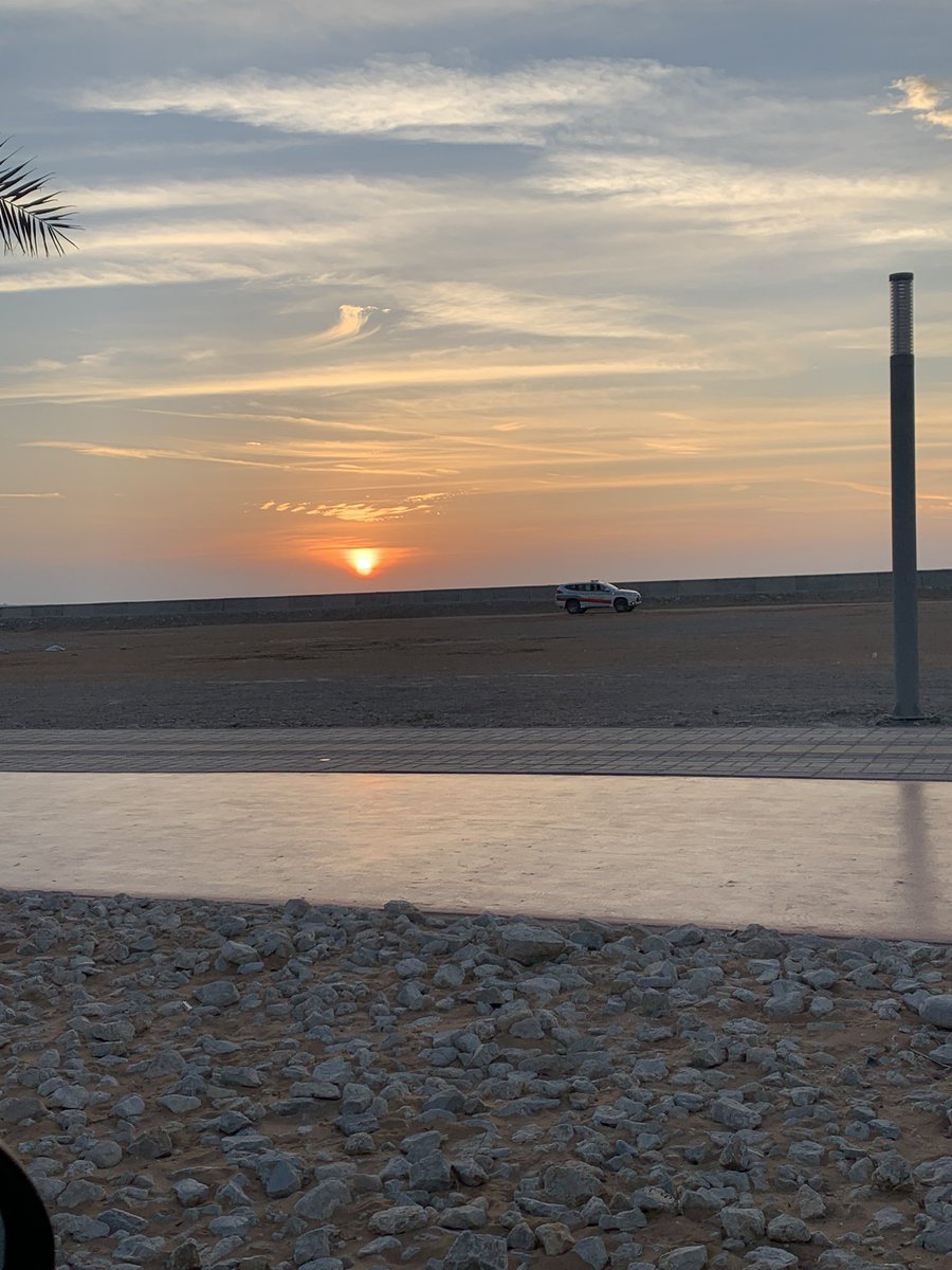 Sunset in #RasAlKhaimah
