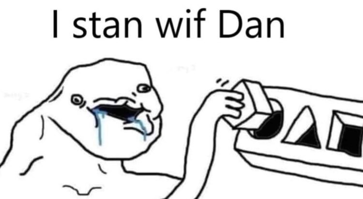 PoliBard's tweet image. Dear followers, I have a request to make.

A very significant tweep has been called away for some urgent holiday swirly work, and there's an important hashtag missing from the trend list.

Can we please help out and get #IStanWifDan back where it belongs? Thanks.