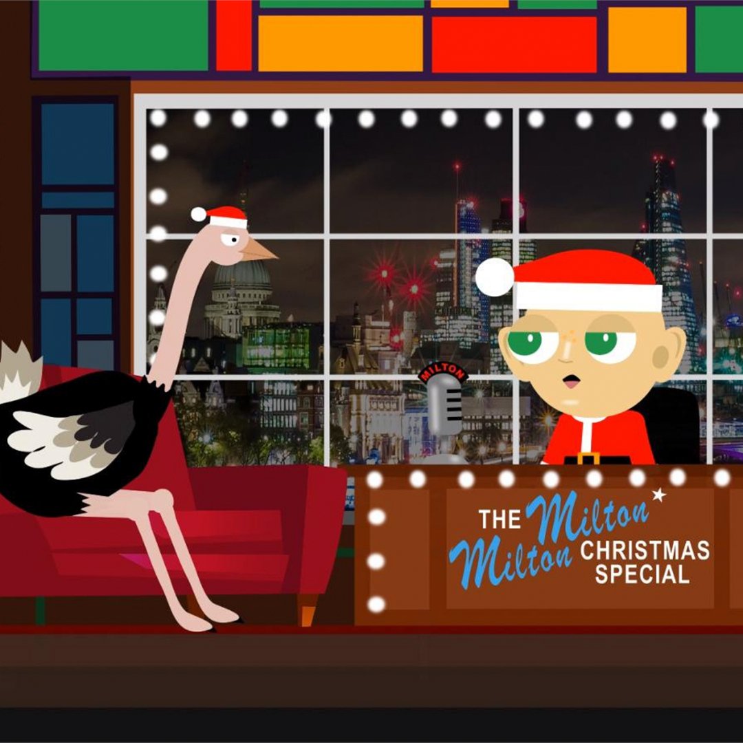 The #nsfw talk show host &amp; his gang unite for ‘The Milton Milton Show Christmas Special’. Michael Buble eats too many mince pies, Colostomy can’t stop saying “Christmas”, and much more. Happy Holidays everyone! Stream free on our Twisted Mirror Channel.

goto.hyvio.com/MiltonXmas