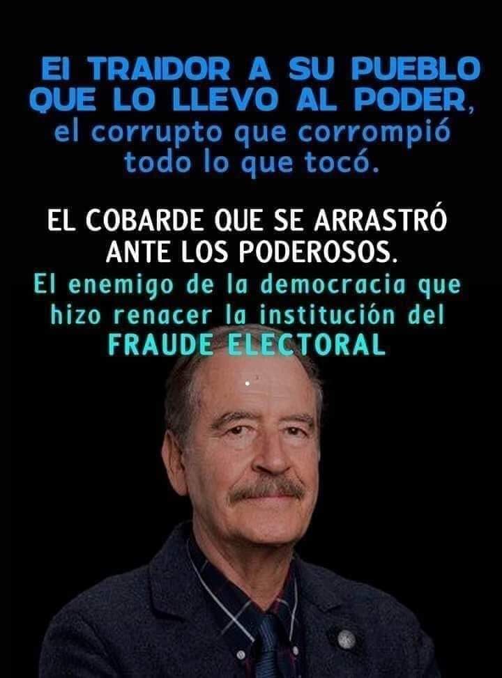 84hector's tweet photo. @VicenteFoxQue https://t.co/q1sgE98g5V