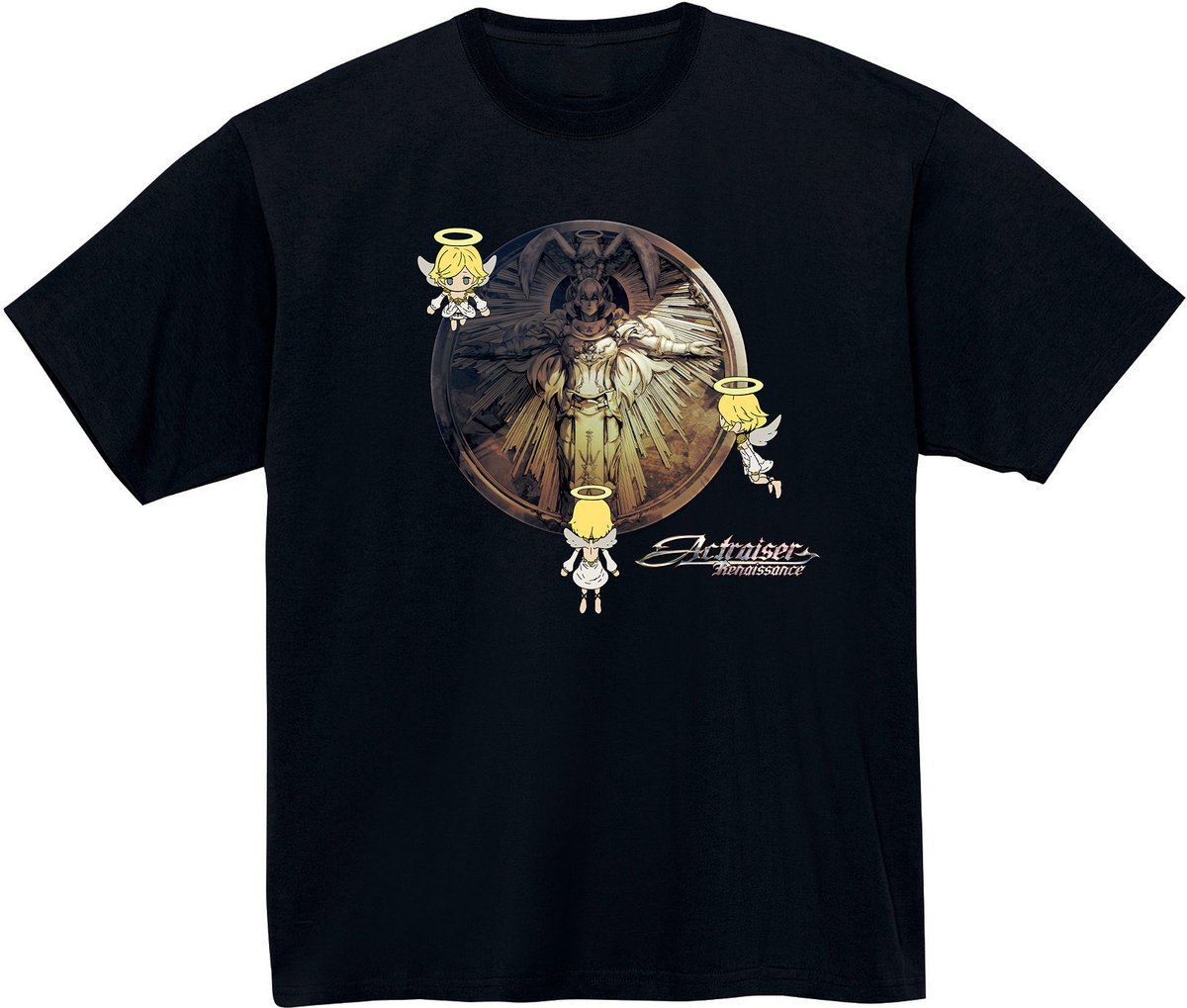 31周年記念プレゼントキャンペーン実施中！

タイトルロゴと天使をあしらった完全オリジナルTシャツが抽選で30名様に当たります。

対象ツイートをRTするだけで応募可能なので、ぜひご参加ください。

#アクトレイザー
#アクトレイザー・ルネサンス