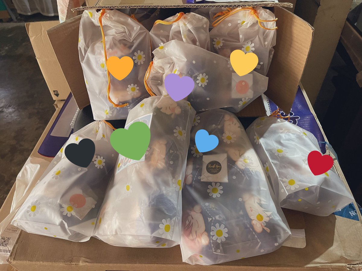 manjuus ph batch 1 shipping day~~ 😘💕💕 hope everyone gets theirs safely! will email tracking numbers later 💌