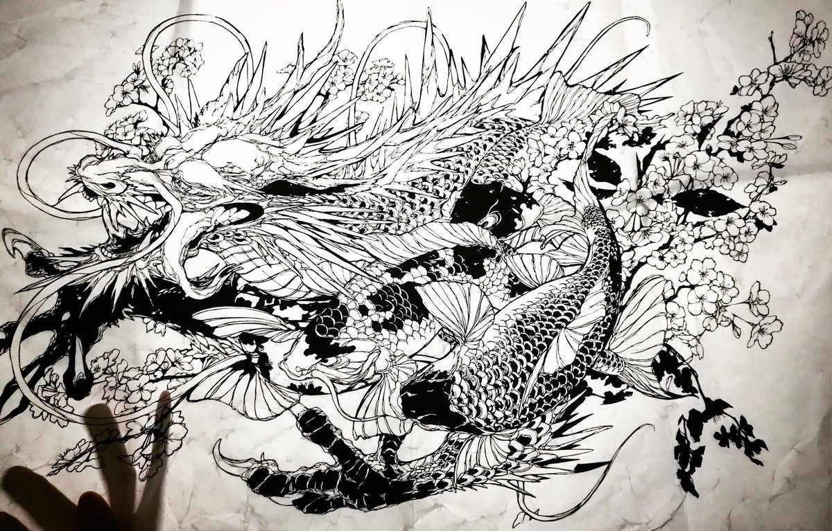 かっこいいデザインを目指して生き物の切り絵を作っています  デジタルイラストも描きますが、どっちもやってるアカウントです〜 