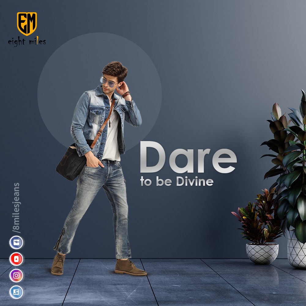8milesjeans's tweet photo. With #EightMilesJeans feel the change, not only in your looks but the #comfort &amp; #confidence a sophisticated pair of #jeans designed by us can provide!

#EightMiles #8Miles #divine #feelthechange #look #brandedjeansmanufacturer #jeansmanufacturers #jeansmanufacturersindelhi #bulk https://t.co/PyxLHK23qZ