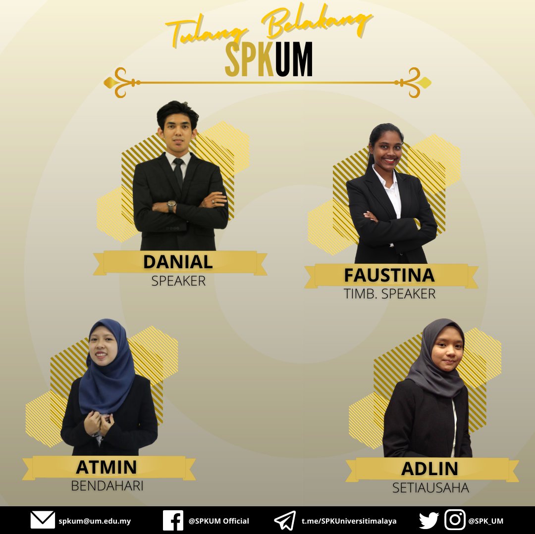 spk_um's tweet photo. [BARISAN SEKRETERIAT PRESIDEN KOLEJ (SPK) UNIVERSITI MALAYA SESI 2021/2022] https://t.co/PAl1DgOBox