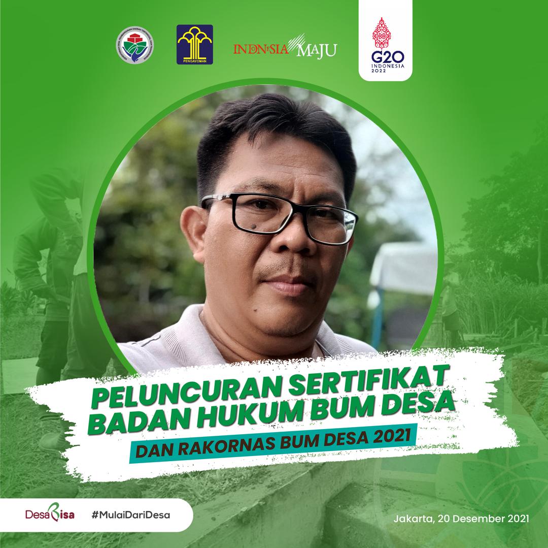 Dengan Rakornas Bumdesa 2021 Memperteguh Badan Hukum Bumdesa
#PresidenApresiasiBUMDes
<a href="/jokowi/">Joko Widodo</a>
<a href="/halimiskandarnu/">ABDUL HALIM ISKANDAR</a>
@Kemendespdtt
<a href="/malik_haramain/">malikharamain</a>
<a href="/imansyukri/">Iman Sukri</a>
<a href="/taufikmadjid71/">IG : taufik.madjid</a>
<a href="/azzameldzikrie/">#SantriIndonesia</a>
 <a href="/tppkemendes/">TPP KEMENDES</a>