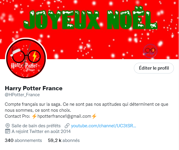 HPotter_France's tweet photo. Ça fait quelques jours, qu'on a dépassé les 59K Je voulais vous remercier, je n'arrive toujours pas à imaginer qu'on soit autant nombreux/nombreuses.
Merci pour tout, merci à vous, vous êtes la magie de ce compte ❤❤ https://t.co/uvoa9kPJgt