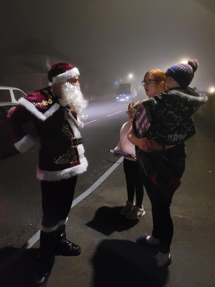 FireWhitehaven's tweet photo. White watch we’re out last night spreading some Xmas cheer in the local area with a call out in between🙈🎅🏼🔥🚒 #SantainBA #Christmas #christmasspirit https://t.co/cyKLMzDHBs
