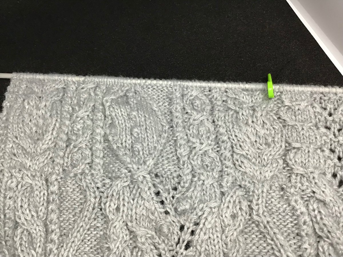 aki_knit's tweet photo. 24週目　No.084 左
25週目　No.102 右

380円で買った撮影用ボックス背景白黒撮り比べ。

幅が足りないのは分かってたけど無理やり使う

#アラン模様110KAL居残り組 https://t.co/nOtEfYbNPt