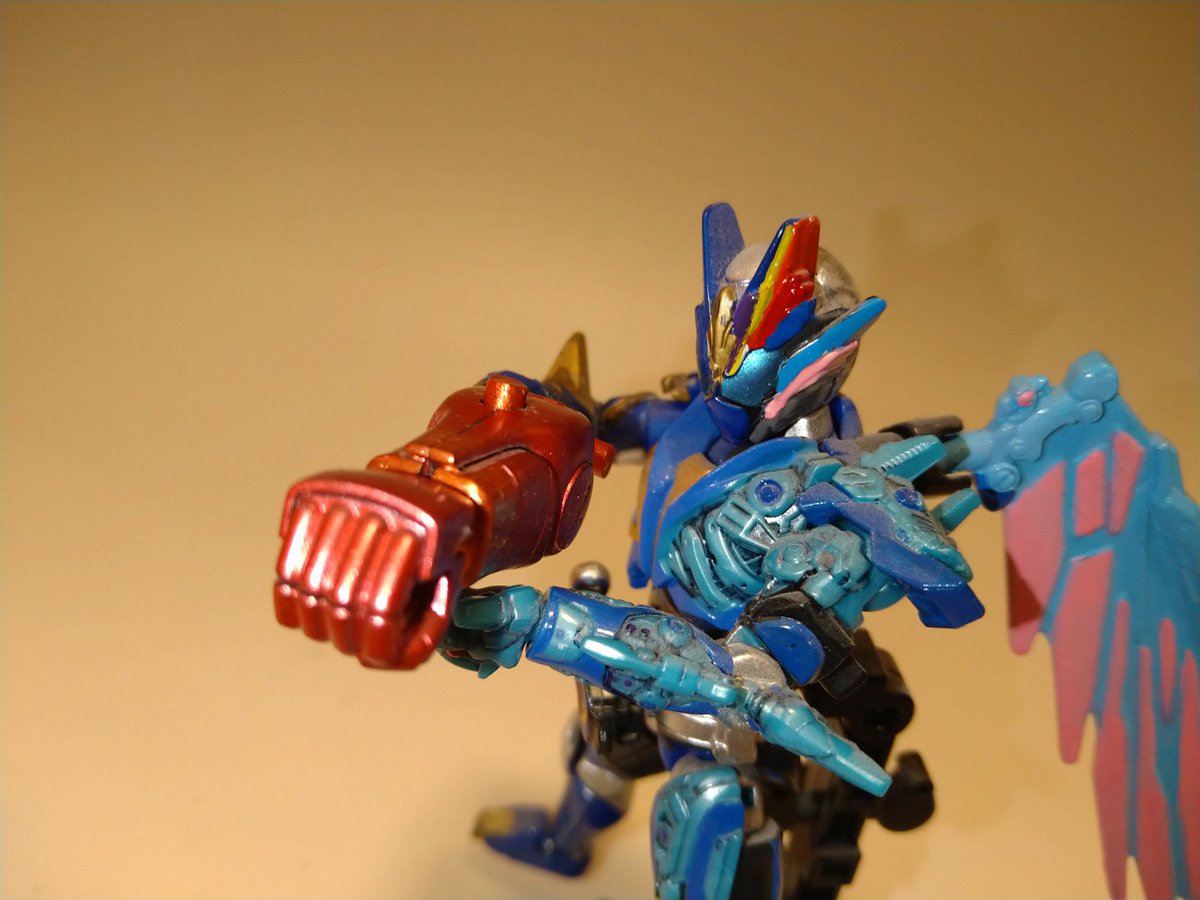 Numeharo_Oribi's tweet photo. #ガンプラ #ガンプラの画像を貼るとRTされると聞いて
HGUC旧ザクの腕改造　グルメスパイザーVer.2.0　完成しました
前回のものからポン！クラッシュ！クラッシュ！パッパッパ！！できるようにグリップを改造しました、グリップの差し替えで装動のような食玩にも対応できます
うまそぉ〜〜〜ー！！！ https://t.co/lfPCZFYe6G