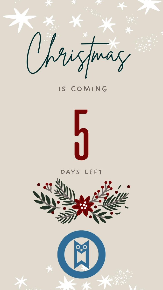 Only 5 days left 🎅🎄