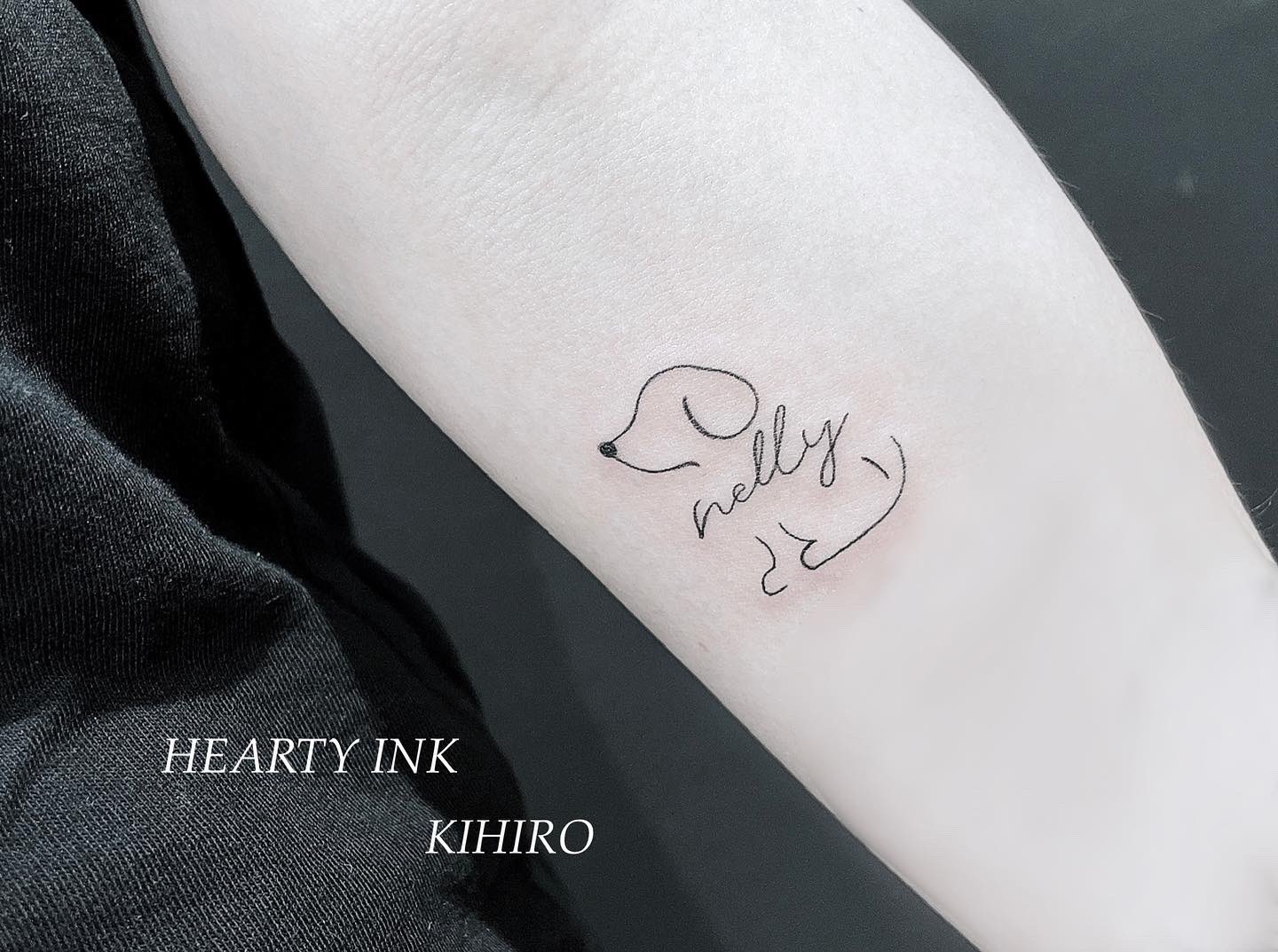 Twitter 上的 Kihiro Tattooartist 2点同時施術のお客様 ありがとうございました タトゥー タトゥーモデル スタジオ 刺青 入れ墨 入墨 大阪 京橋 レタリングタトゥー デザイン 犬 名前 フォロバ リツイート歓迎 タトゥーモデル タトゥーモニター