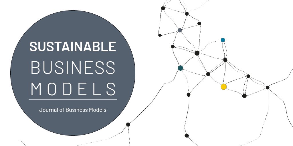Submit your research on #greenbusiness, #circulareconomy, and #socialentrepreneurship to the #journalofbusinessmodels! 
Publish #openaccess on #sustainablebusinessmnodels! 
New thematic section on #sustainability launched in 2021! Edited by Florian Lüdeke-Freund. @SBM_Blogger