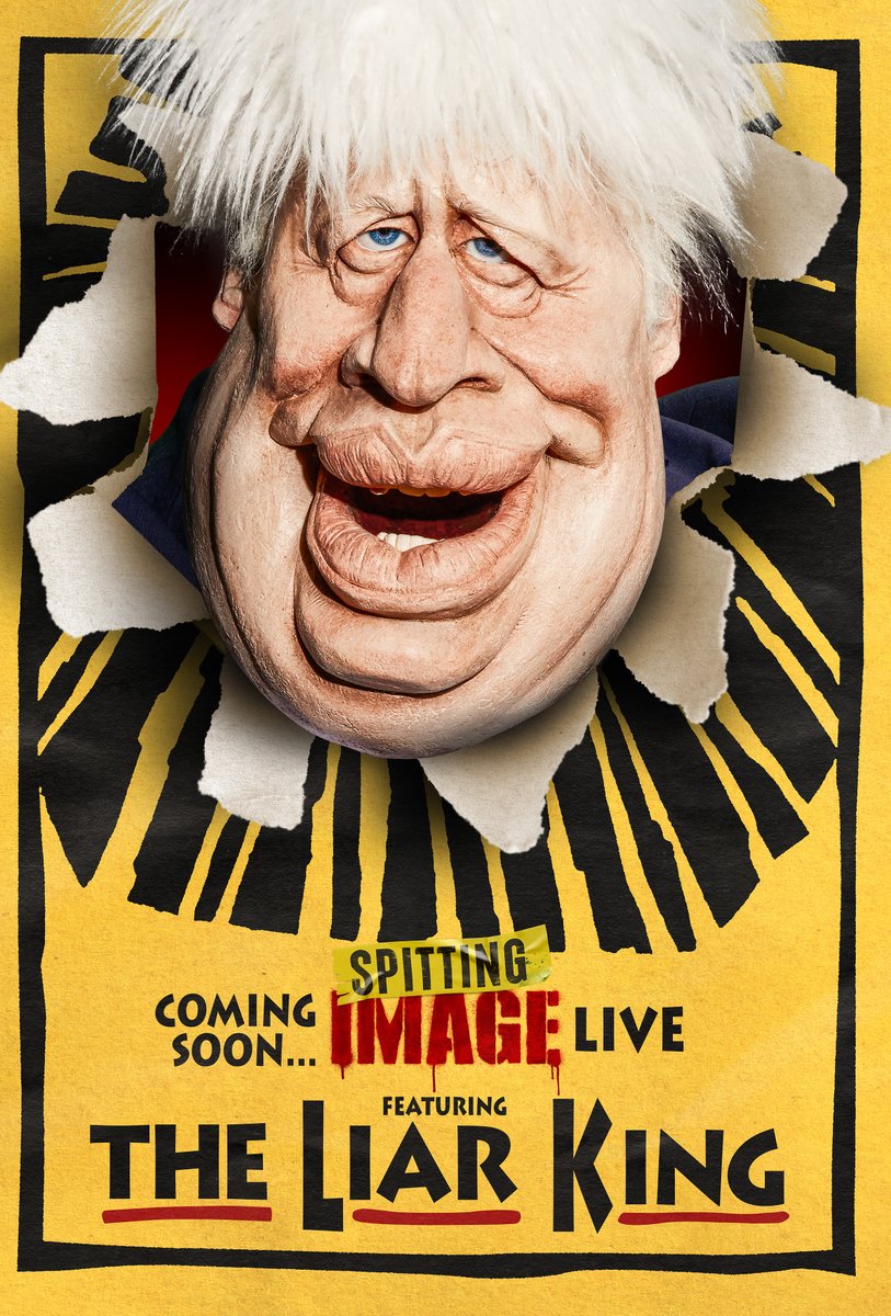 #SpittingImage is coming to the West End! The Liar King and friends will be LIVE on stage in 2022.