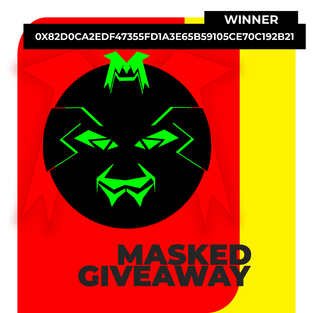 MaskedMarbles's tweet photo. 📢GIVEAWAY WINNER ANNOUNCEMENT📢
Congratulation to Crypto Jenny O for winning the Masked Marbles Giveaway.
Please check your Opensea account for your prize! 🎉🎉🎉
#nftgiveaway #winnernft #giveaway #nft #nftart #nftcommunity #nftcollection #opensea #maskedmarbles
@zee_row_ex https://t.co/ANqxprK4Hh