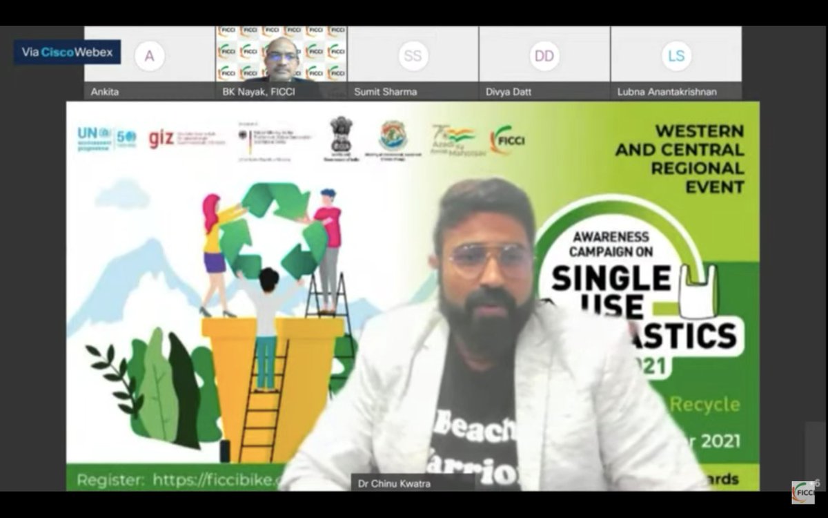 AwCampaignSUPs's tweet photo. "We have completed nearly 190 weeks of clean up and it is all because of the youths. We do a lot of Door to Doos campaign to spread the awareness"- Dr. Chinnu Kwatra, Beach Warriors,Limca Book Award winner at Awareness Campaign SUPs 2021.
#plasticpollution #savetheplanet https://t.co/vMmiU3zKHB