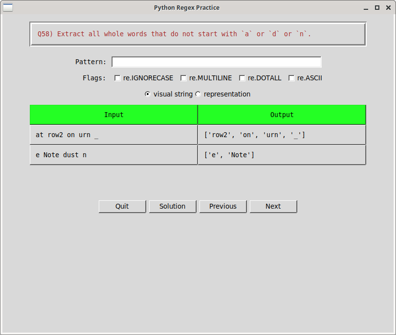 learn_byexample's tweet image. Day 2⃣0⃣
Python Regex Exercise 1⃣

#learnbyexample #25DaysOfRegex 🐍