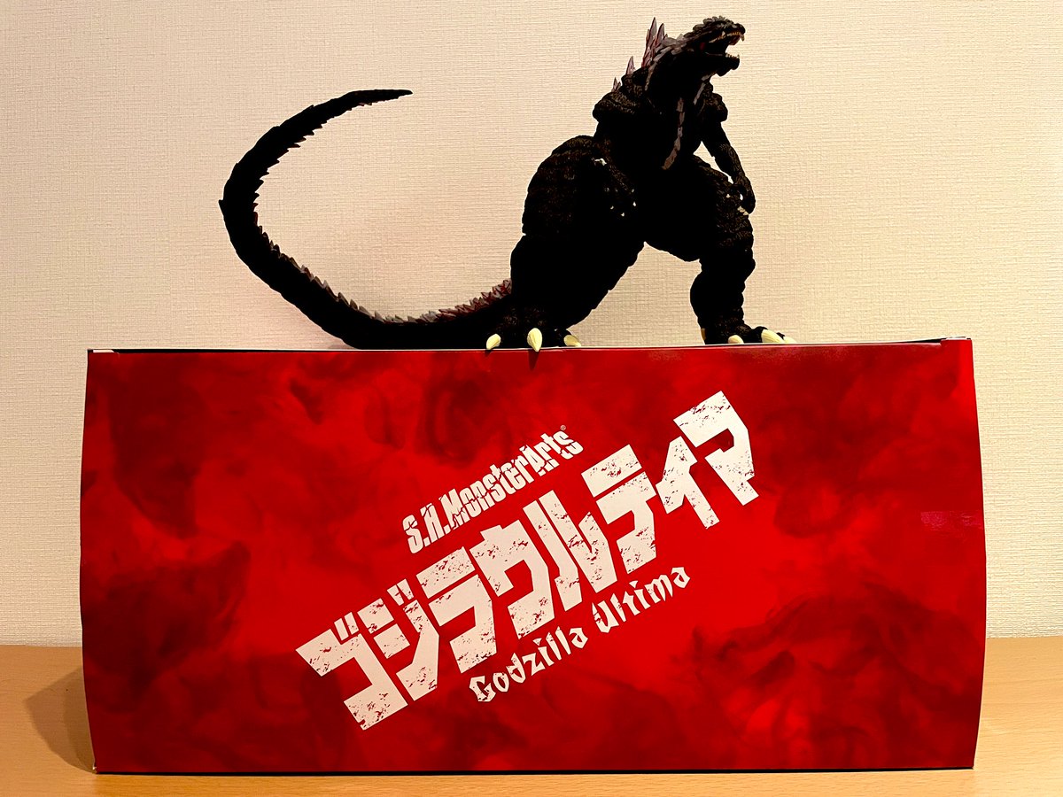 ゴジラSP 破局(S.H.MonsterArts ゴジラウルティマ)が届いた！?