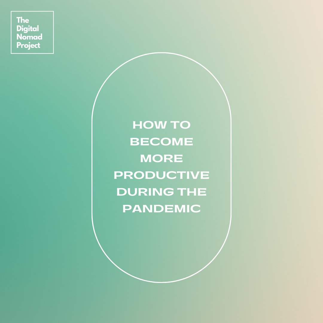 UkNomadProject's tweet photo. What does it take to stay productive during difficult times? Share us your thoughts 😌 #DigitalNomadProject #OnlineCourses #FutureOfWork #entrepreneur https://t.co/JcPROIFLqC
