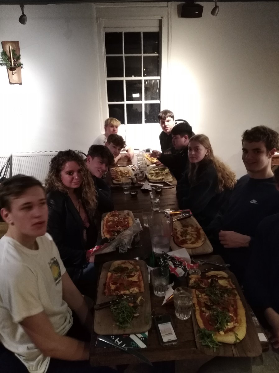 The Welsh House Christmas party at Zizzis - plenty of laughs and a bit of magic... #Welshhouse #Shiplakecollege #sackthephotographer