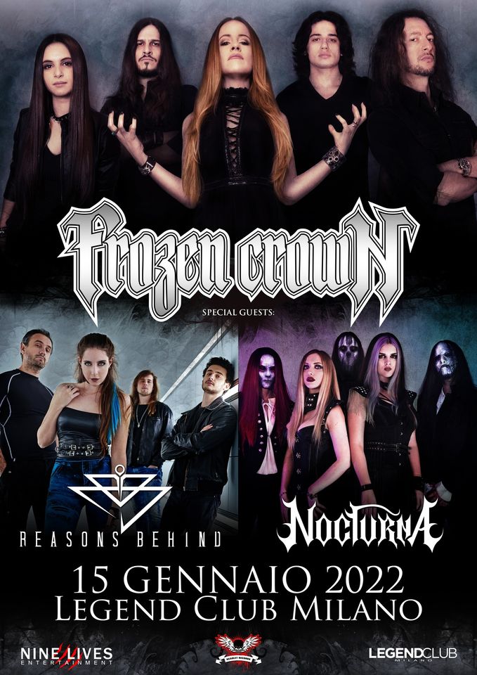 Frozen Crown + Reasons Behind: Una data live a Milano a gennaio metallus.it/news/frozen-cr… #FrozenCrown <a href="/ReasonsBehind/">Reasons Behind</a> #Nocturna <a href="/ScarletRecords/">ScarletRecords</a>