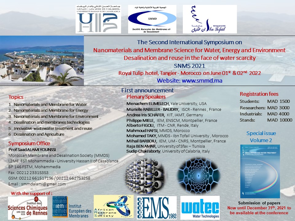 For further information please visit our website

smmd.ma