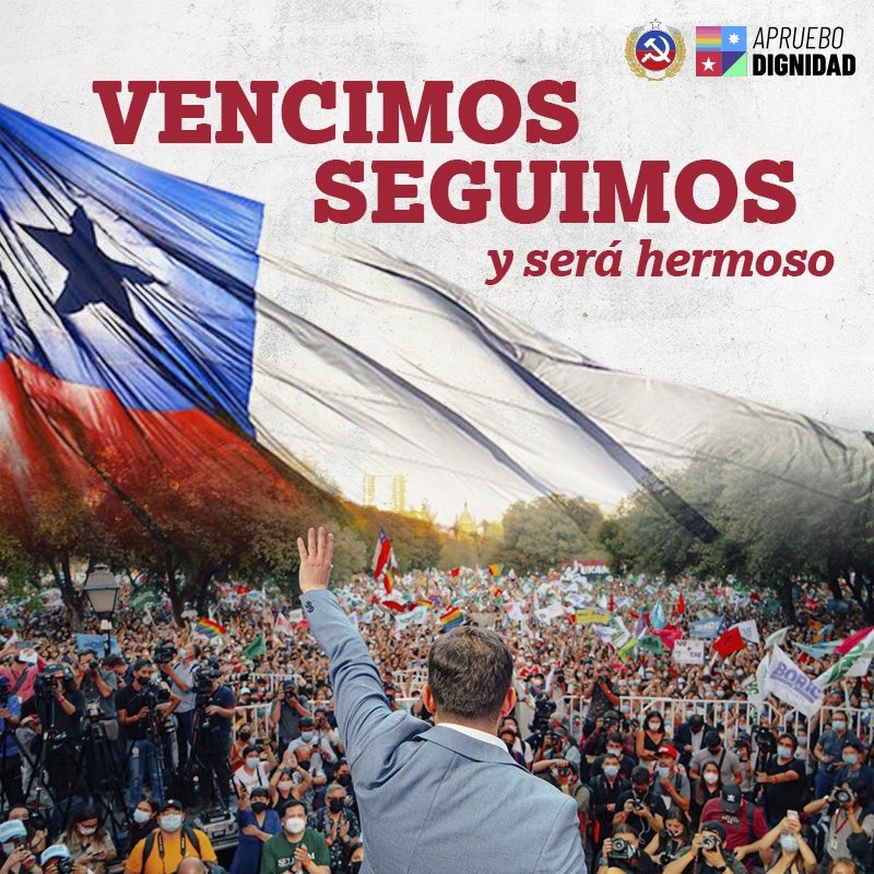 ComuneSantander's tweet photo. El ejemplo de un pueblo chileno que #Resiste #Lucha y #Vota irradia sobre todo el continente! Vamos #Colombia, es nuestra oportunidad de construir #LaPatriaGrande. https://t.co/wECXvBfC1V