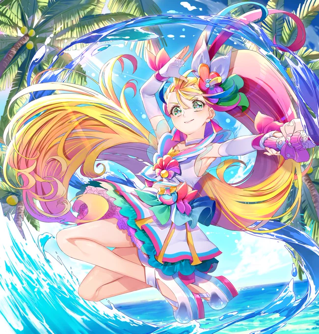#今年も残りわずかなのでお気に入りの4枚を貼る 
トロプリ、過去キュア!
今年はありがとうございました! 