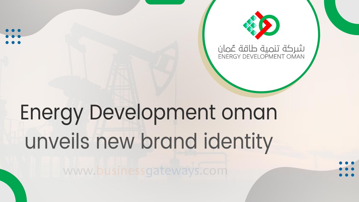 BGIinsights's tweet photo. Energy Development Oman (EDO) SAOC has launched its new brand identity by unveiling its corporate vision and logo. #EnergyDevelopmentOman #PDO #Energy #Corporate Read more: https://t.co/KdFodfG7nj https://t.co/ueSRhZfCAx