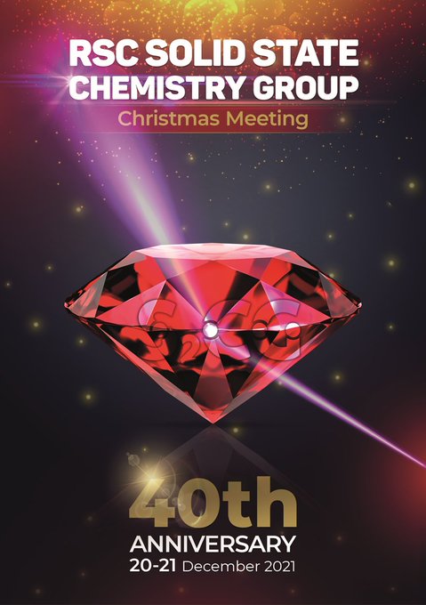SaifulChemistry's tweet photo. It's the 40th Christmas Meeting of the @RSC Solid State Chemistry Group @SscgR #sscg40.
My first one was way back in 1984 soon after starting my PhD at @UCLChemistry with one of the founders of this group, Prof Richard Catlow. #RealTimeChem https://t.co/5PX6s7A02f