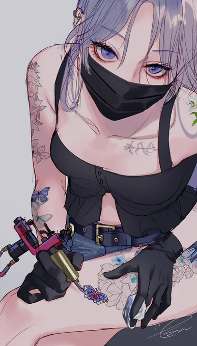 彫師のおねいさん…えっちなんじゃ… 