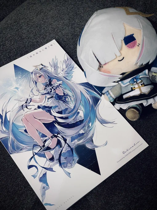 新刊サンプル届きました〜キレイに印刷されてました!当日無事頒布できそうです。お品書きは明日くらいに出します〜 