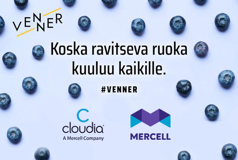 CloudiaOy's tweet photo. Lahjoitimme joululahjarahat tänäkin vuonna vähävaraisten perheiden ruokapöytiin. Haluamme tukea Vennerin tekemää tärkeää työtä, koska jokainen lapsi ansaitsee hyvän alun elämälleen. #vennerinjoulu #ravitsevaruokakuuluukaikille https://t.co/lGmORwA784