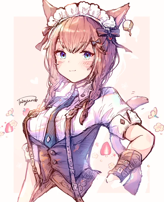 カエアンビロード・クラフターワークシャツ🌸👔

めちゃめちゃ好み...!!!

#FF14 #FFXIV #FF14イラスト #FF14art #ミコッテ 