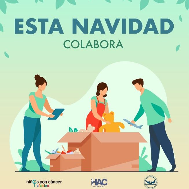 🎄 ¡Esta #Navidad, juntos regalamos sonrisas!
💫 La colecta será destinada a <a href="/AFANION_/">AFANION</a> y al Banco de Alimentos de #CiudadReal

💌 Plaza Cervantes, 6. Planta 2, puerta 3. Ciudad Real
🌟 Cuenta bancaria CaixaBank ES42 2100 1581 9202 0046 9195

#Donación #BancodeAlimentos #Alimentos