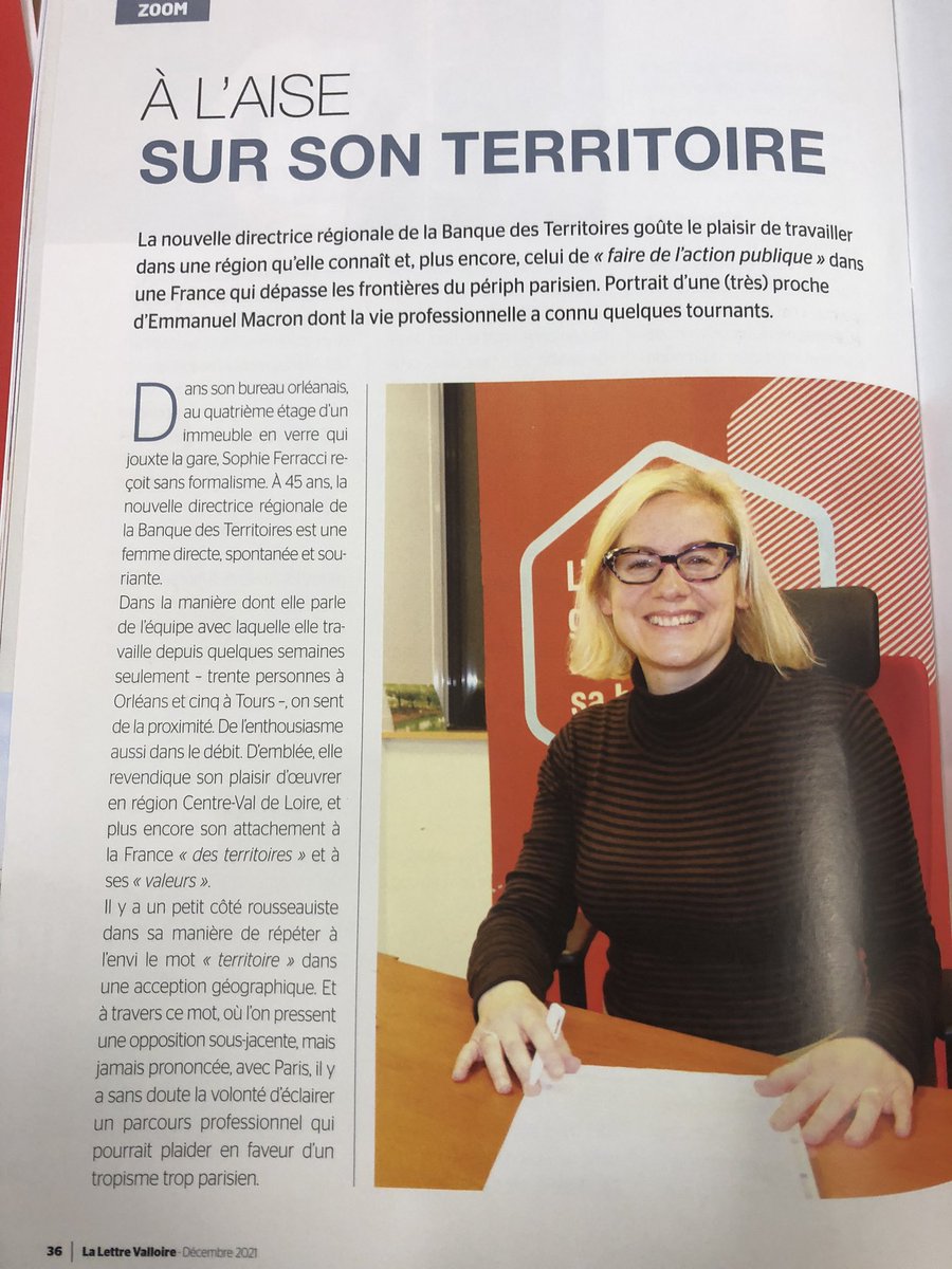 BdT_CentreVDL's tweet image. La Banque des Territoires finance toutes les collectivités, quelle que soit leur taille ou leur localisation.

Mon portrait dans la @lettrevalloire 

@BanqueDesTerr @oliviersichel @dupasquier @grossatmignod