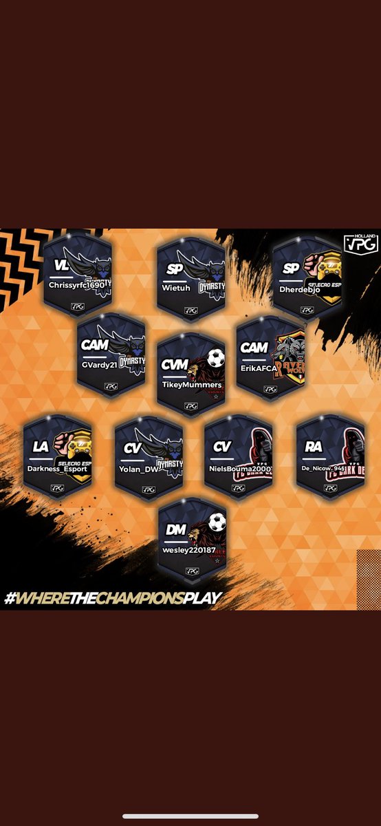 Totw again for 2 of us! Wel done boys season is almost done keep it up⚽️ <a href="/VPG_Nederland/">VPG Nederland</a>