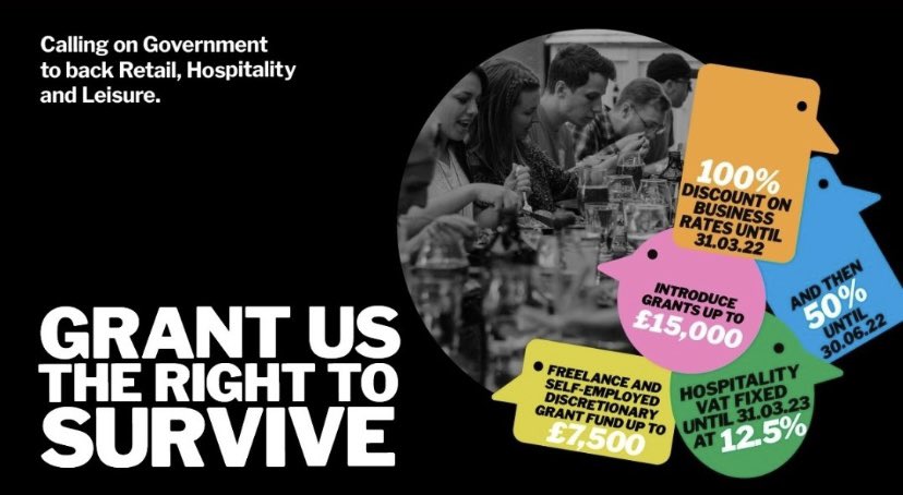 Christmas is in tatters for Retail, Hospitality and Leisure leaving thousands of businesses teetering on the brink. We are calling on the Government, to support the businesses that will lead our recovery. Like us, Business needs a Booster NOW! #BusinessBooster <a href="/RishiSunak/">Rishi Sunak</a>