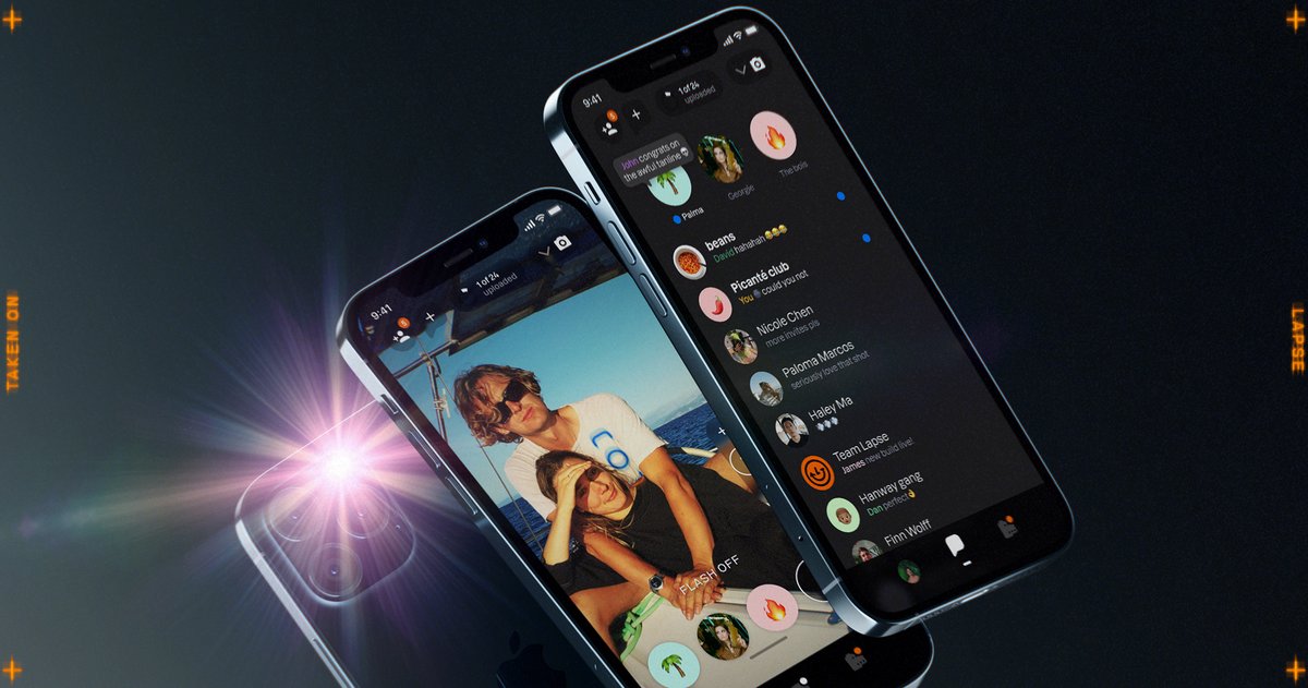 Lapse, an app that lets you snap and 'develop' rolls of film with groups of friends, raises $11M from GV and others tcrn.ch/3F8K9rj by <a href="/ingridlunden/">Ingrid</a>