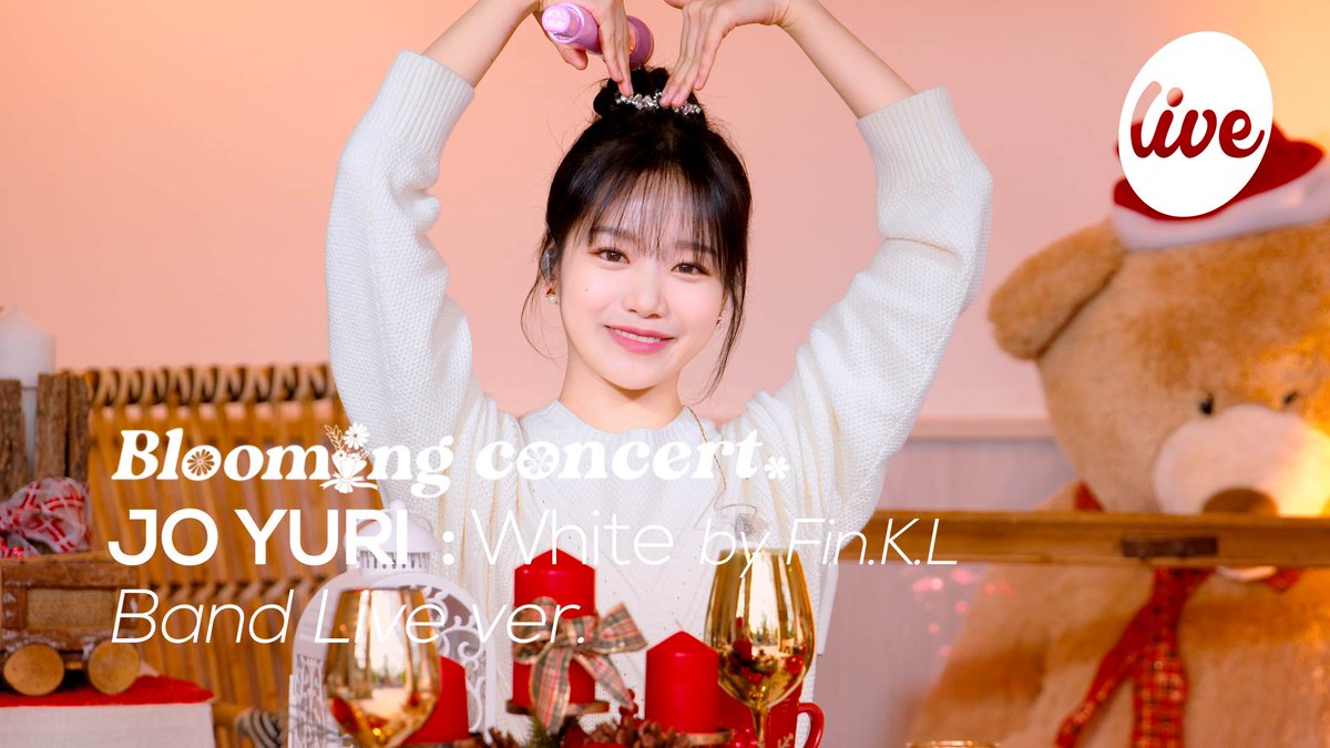hyewonely's tweet photo. “White by Fin.KL sunbaenim.” Though the snow has fallen and made a cold air, I want to keep you warm with my voice. 🎁☃️

✧ | https://t.co/dZJOfnRgXt https://t.co/GroxMRpoxK