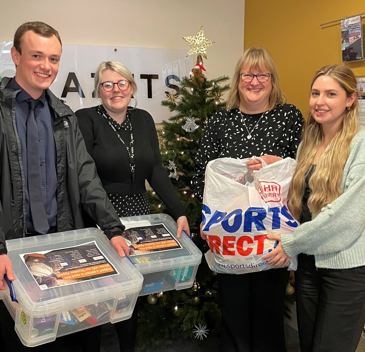 AzetsUK's tweet photo. Azets Central Region has come together to start our #Volunteering program, sharing the kindness for those less fortunate. Offices have donated winter care packages to @arksoutreach Shrewsbury Ark Homeless Charity and @MidlandLangar Seva Society. Thank you to everyone involved. https://t.co/vCWyiazHvs