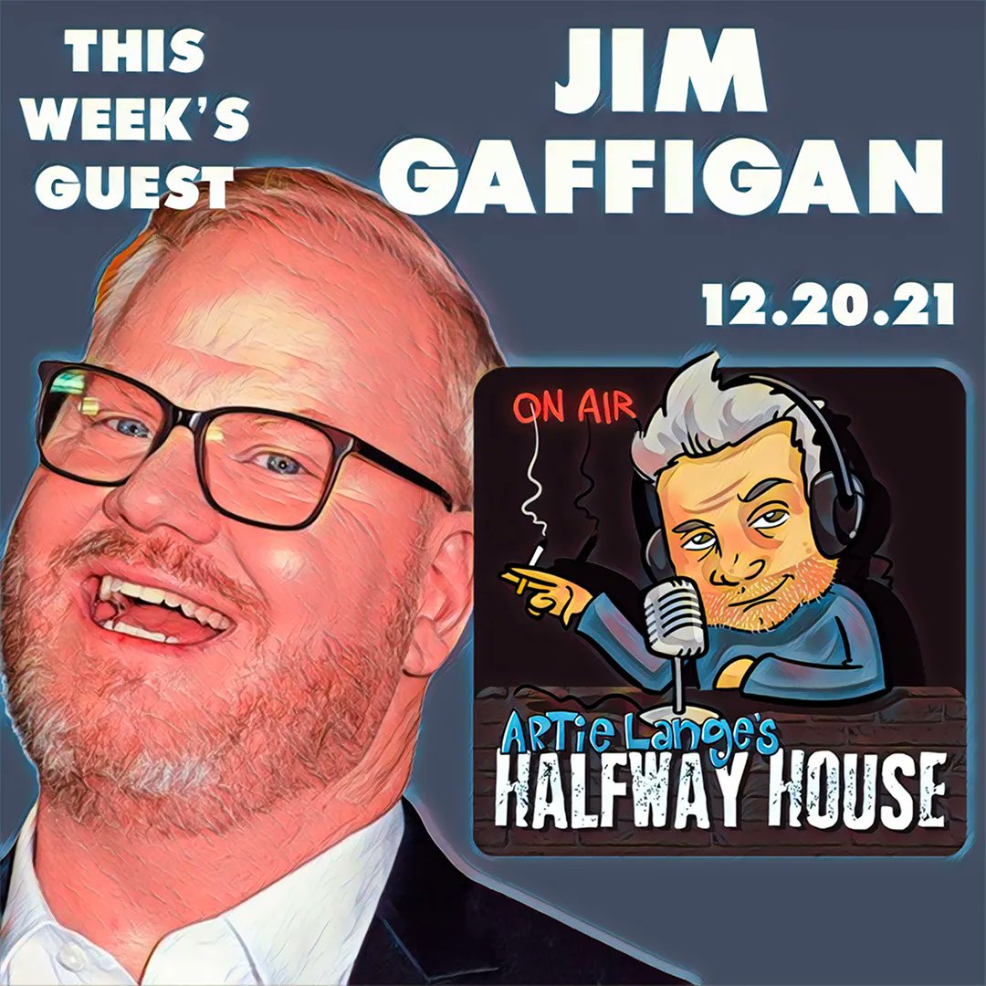 Catch a brand new FREE episode of Artie Lange's Halfway House out now with award winning stand-up comic and actor Jim Gaffigan! Listen on Apple podcasts, Stitcher, etc or click this link for the full length episode on YouTube: youtu.be/67FsVnrWYWU @JimGaffigan