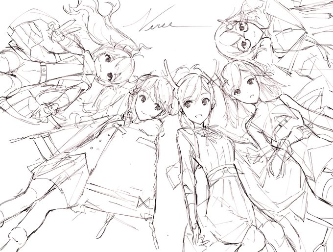 Quick sketches 
#VERSE_n 