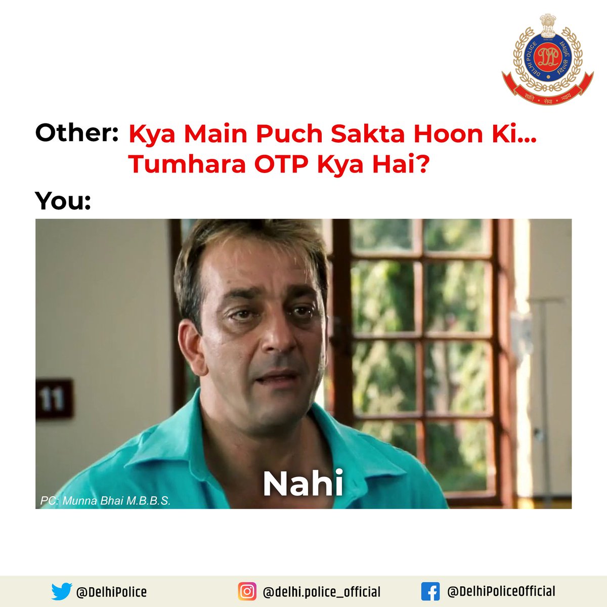 Delhi Police tweet media