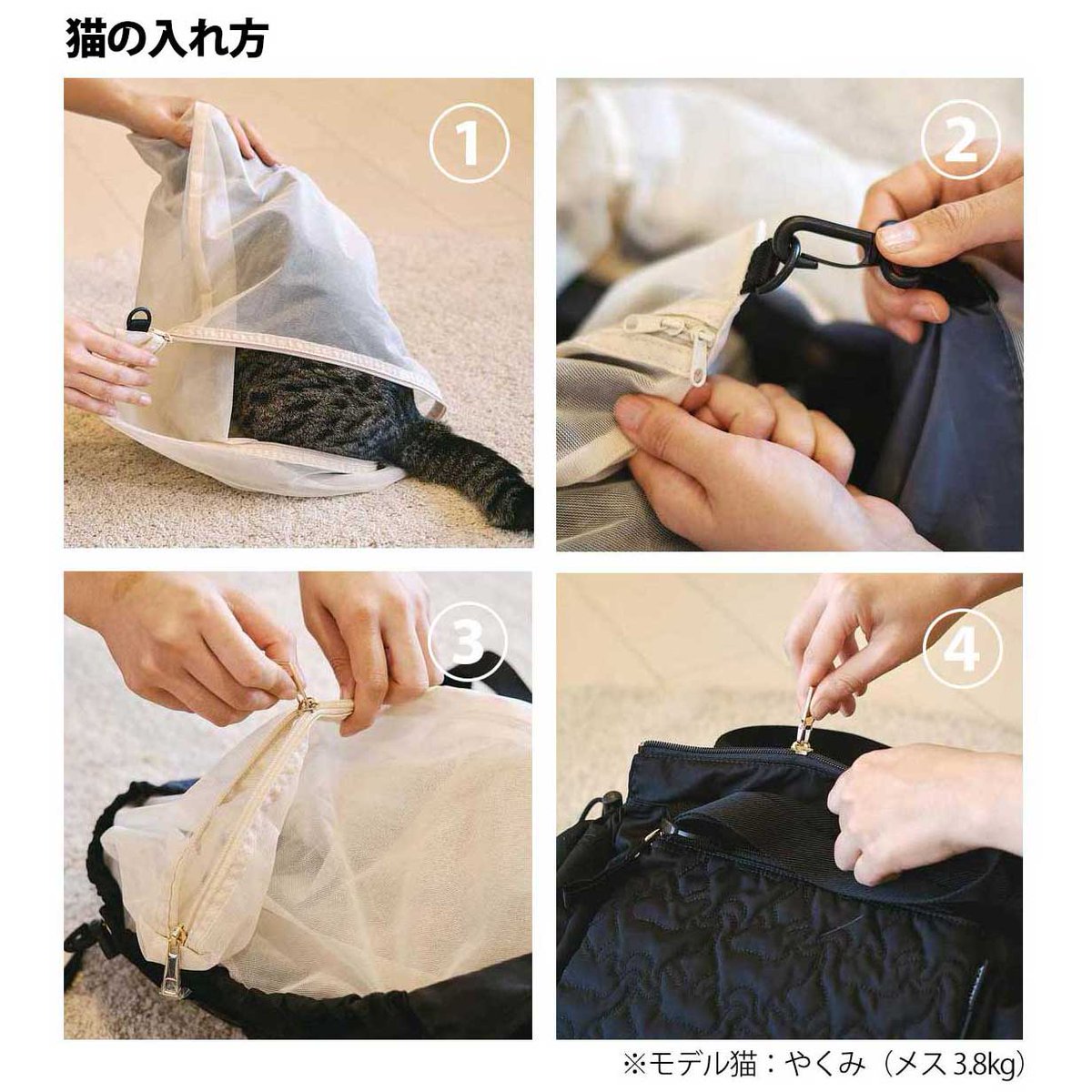 【好評販売中】
猫を背負って外出できるペットキャリーリュックもおすすめ👍

脱走防止機能付きで、ペットシーツセット可などこだわりの設計。猫砂やフードの買い出しなど、猫との暮らしでも活躍します✨
大容量なので非常用持ち出し袋としても🙆‍♀️
※耐荷重12kg

詳細はこちら⇒https://t.co/Emo6ohH4JS 