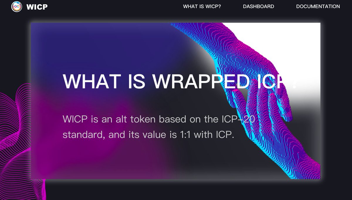 Wrapped ICP tweet media