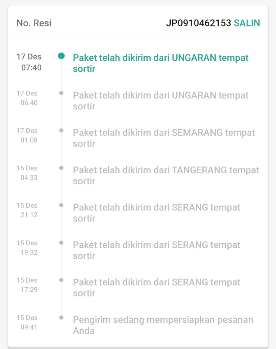 dieanArdiani's tweet photo. @jntexpressid Paketaan sayaa apa kabaar.. wa CS juga ga ada tindak lanjut.. https://t.co/sGKqAMUvhl