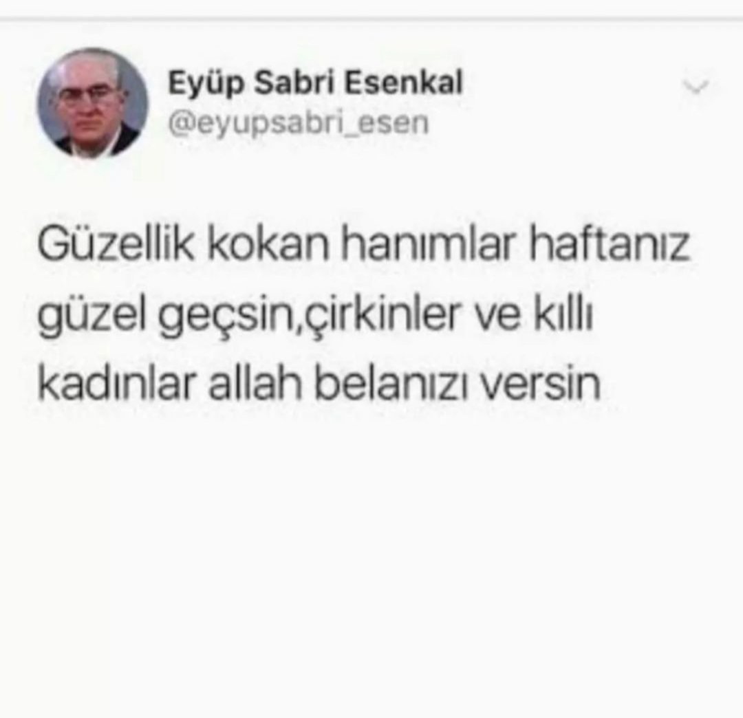 Günaydınlar  keyifli, neşeli 
Haftalar dostlar ☺️🤣🤣🤣