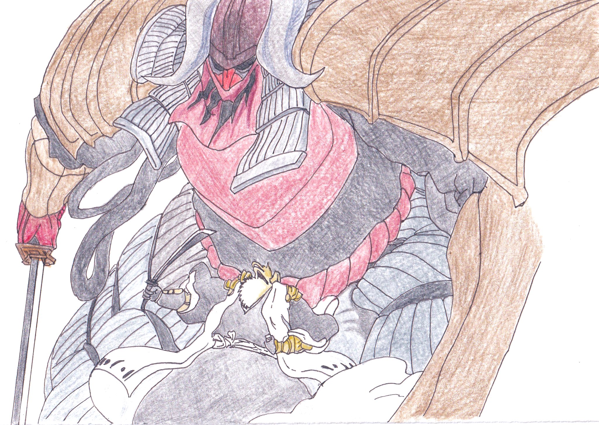 ツキミ Bleach描きました 卍解集part 6 狛村左陣 黒縄天譴明王 Bleach ブリーチ 卍解 黒縄天譴明王 狛村左陣 Bleach好きな人と繋がりたい 絵 イラスト Painting Drawing Illumination T Co Oyhh3moioy Twitter
